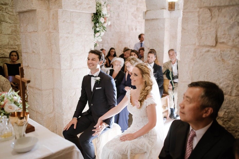 Church wedding in Italy