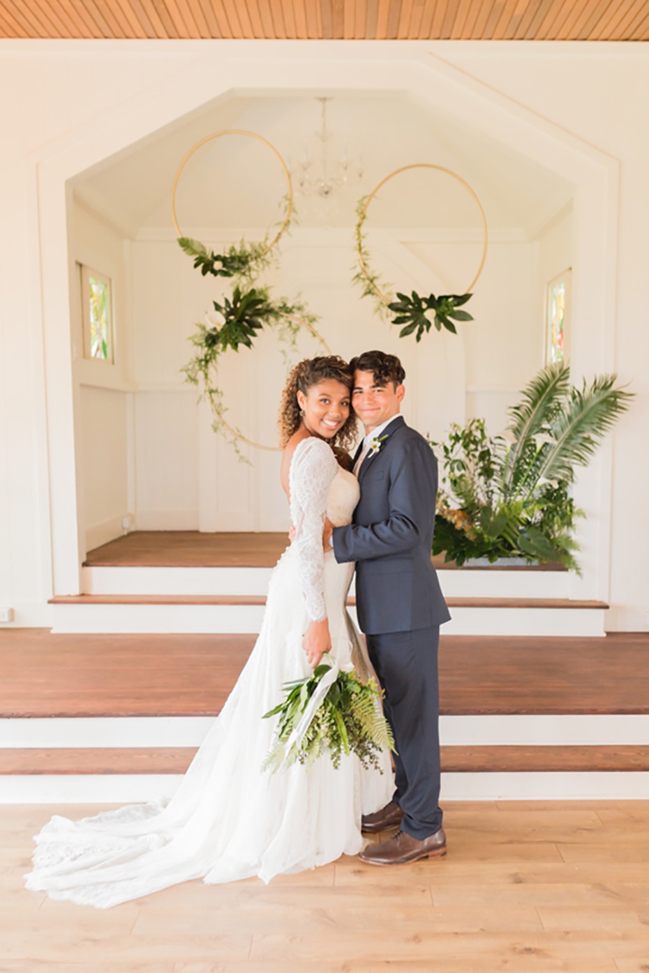 indoor wedding ceremony