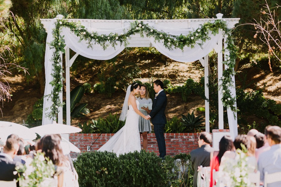 wedding ceremony outside