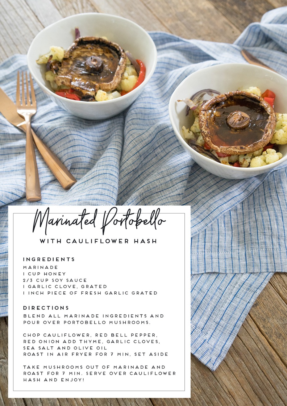 marinated portobello recipe