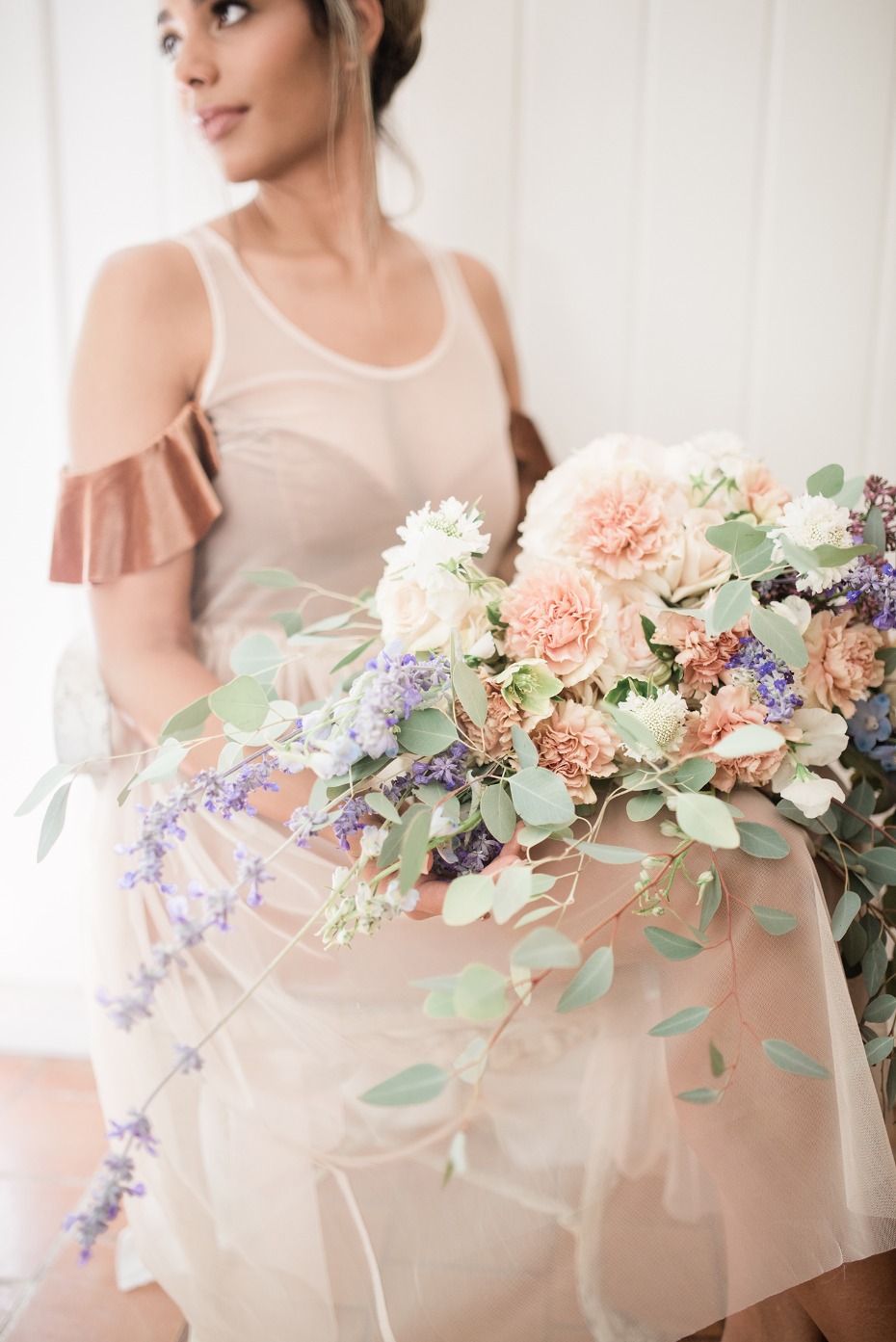 Organic wedding bouquet