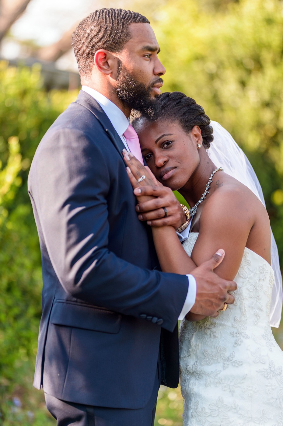 wedding portrait for the newlyweds