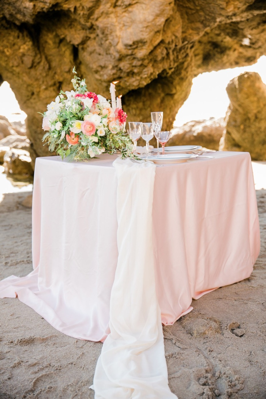 It's All About Love And Support At This Beach Wedding Shoot