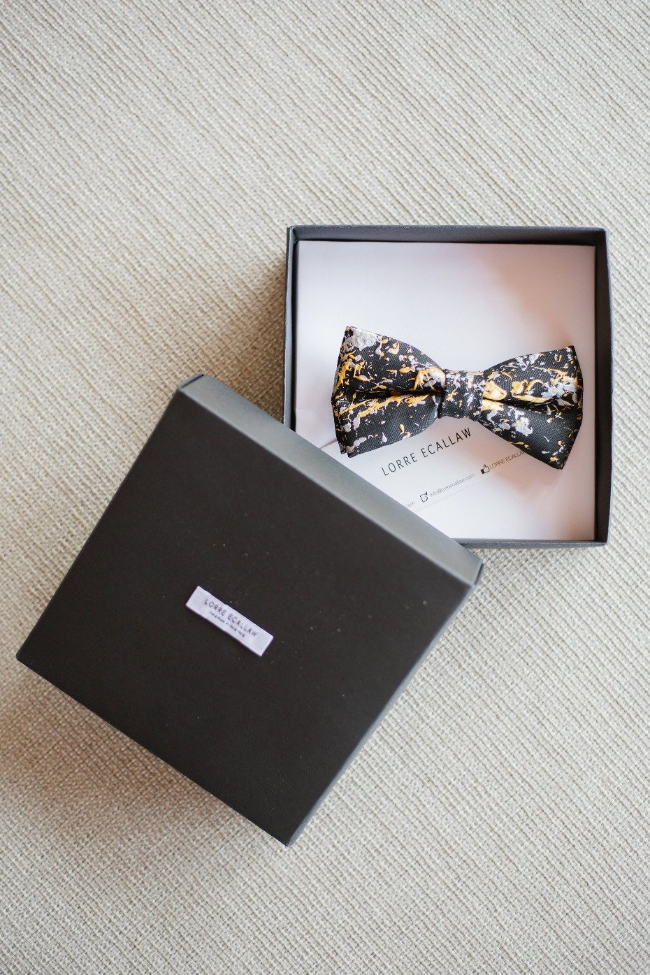 Bow tie for the groom