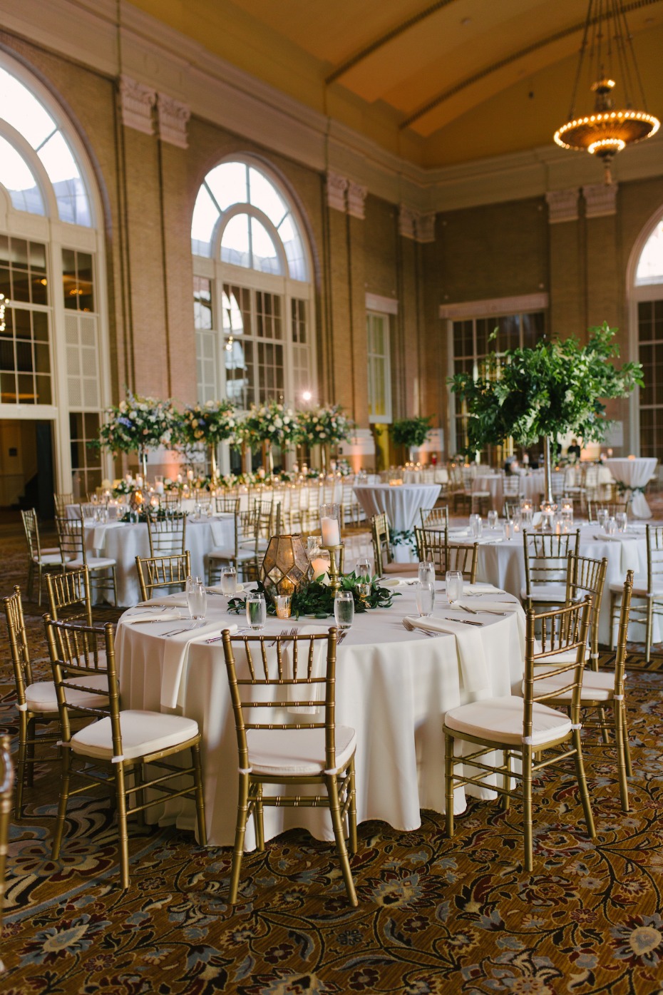 elegant wedding reception idea