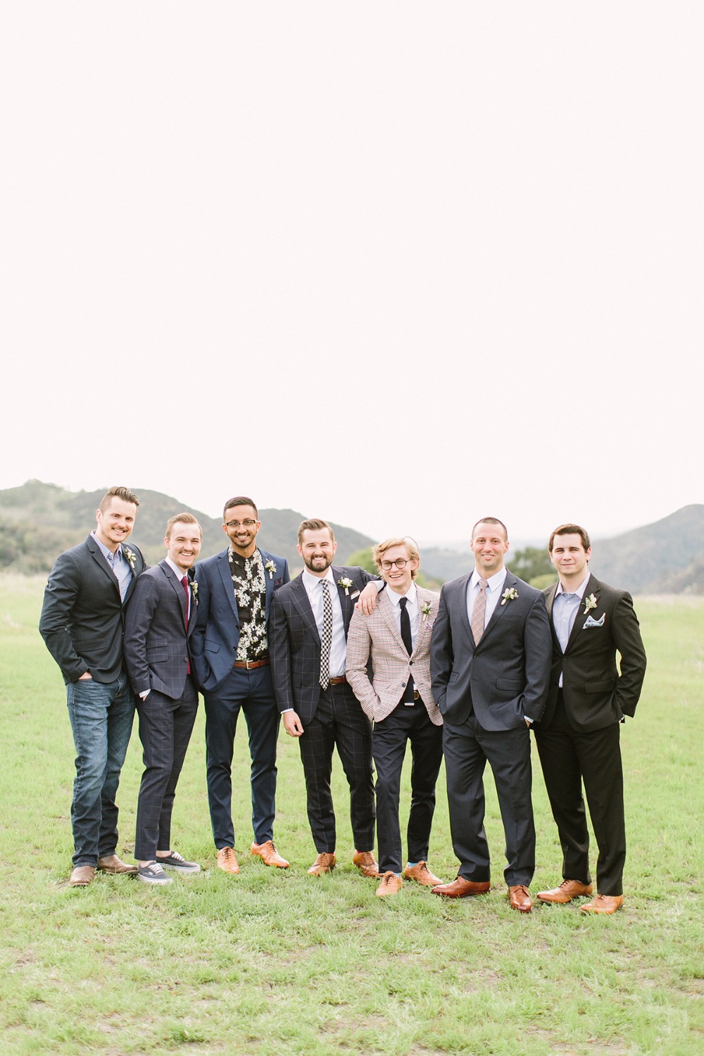 groom and his men