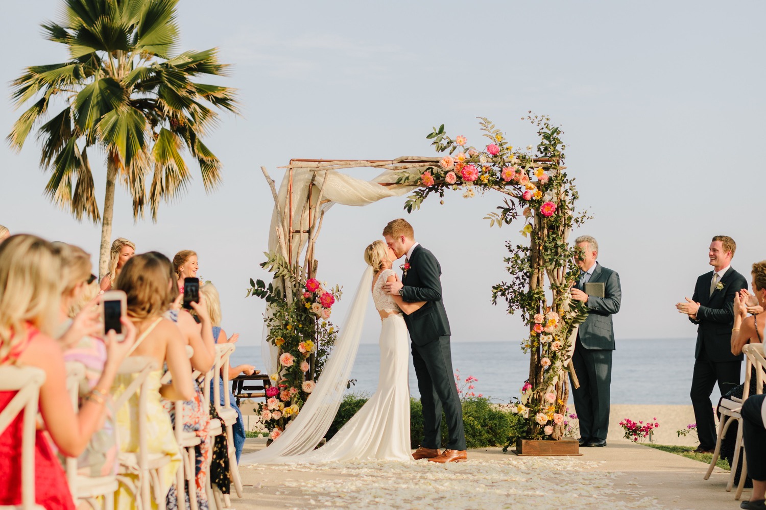 wedding kiss