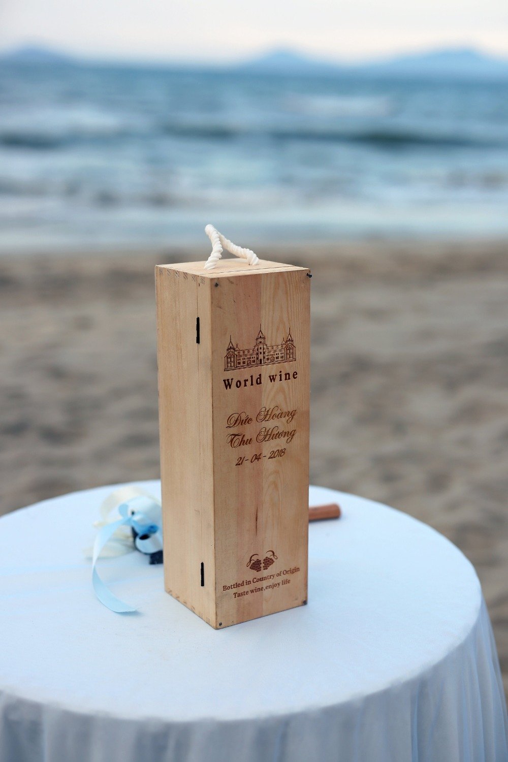 wedding wine box