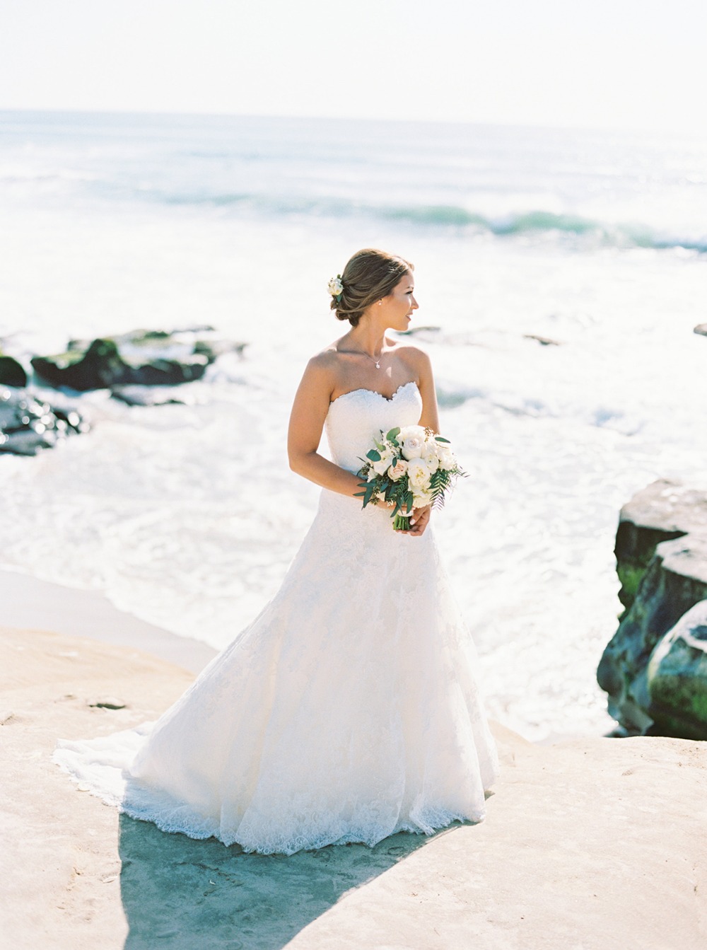 beach bride style