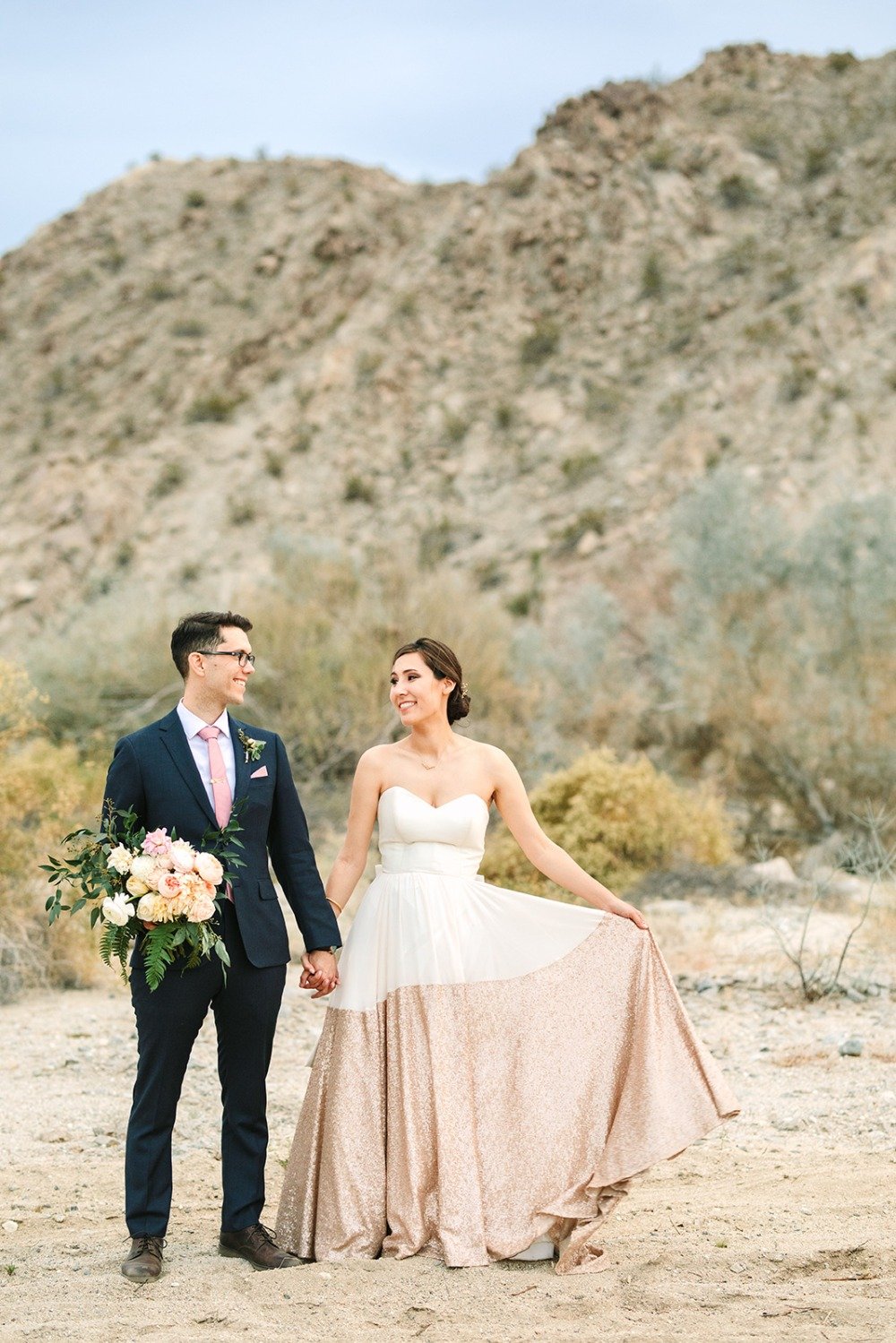 Romantic Palm Springs wedding