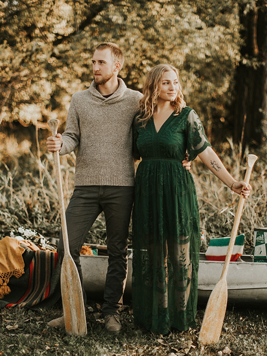 Let's Go Fishing Engagement Shoot