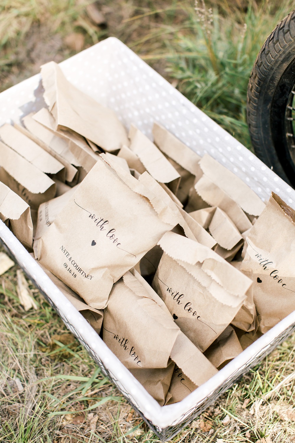 Wedding favor bags