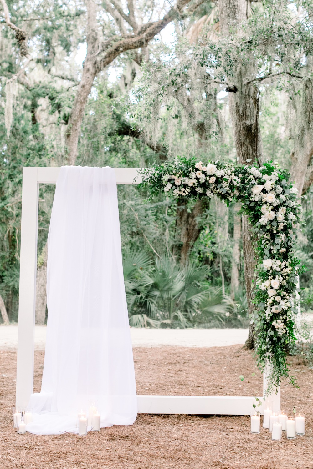 Square wedding arbor