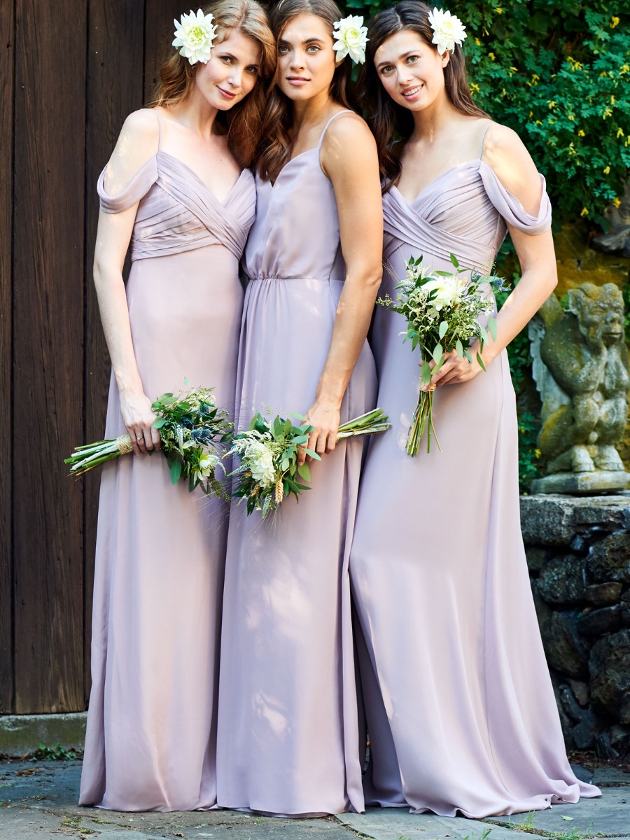 Purple Makes the Prettiest Color Story for Bridesmaids