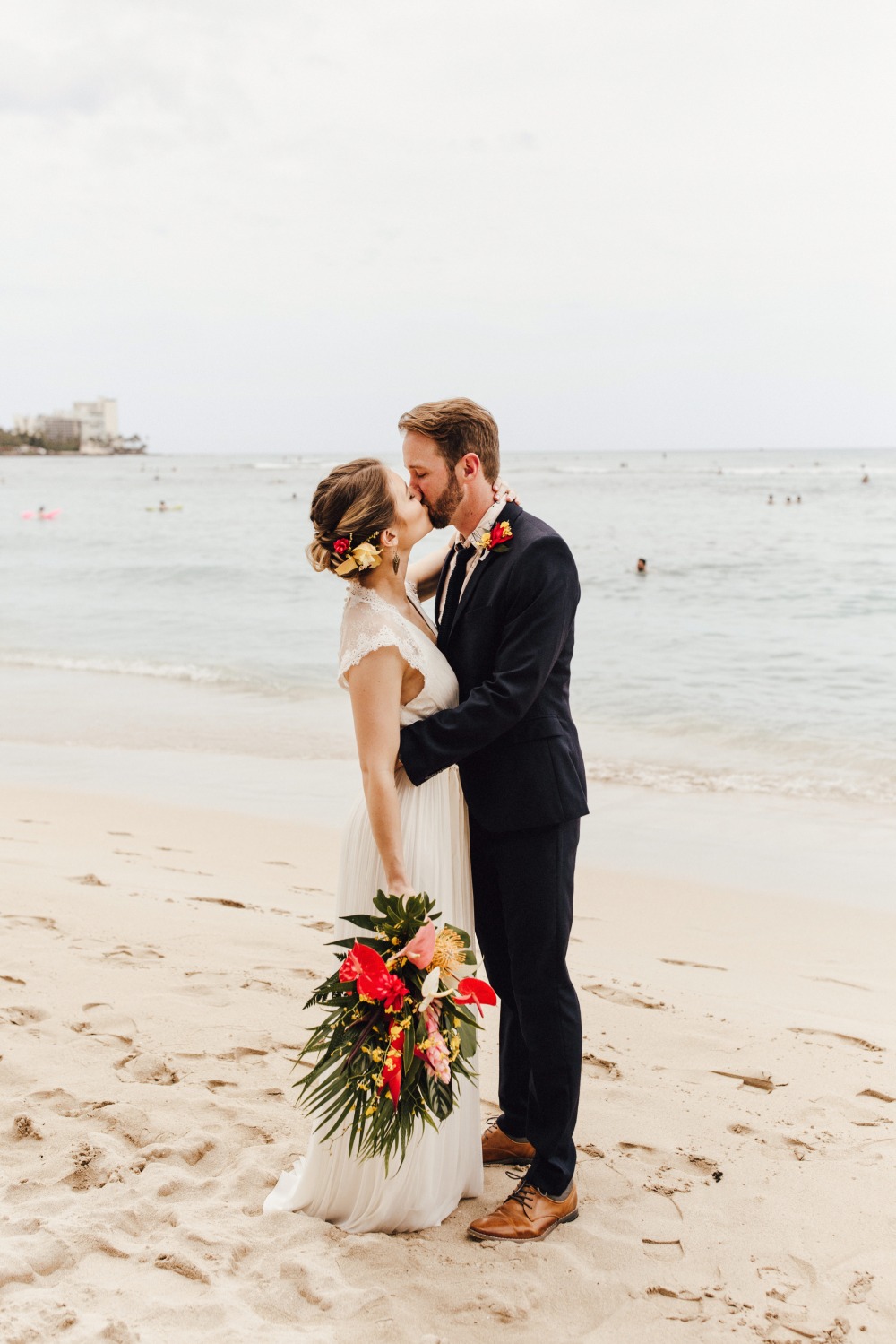 Tropical wedding in Hawaii