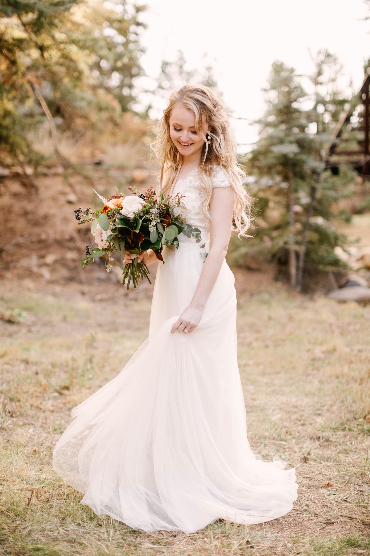 simple and sweet wedding dress from Watters