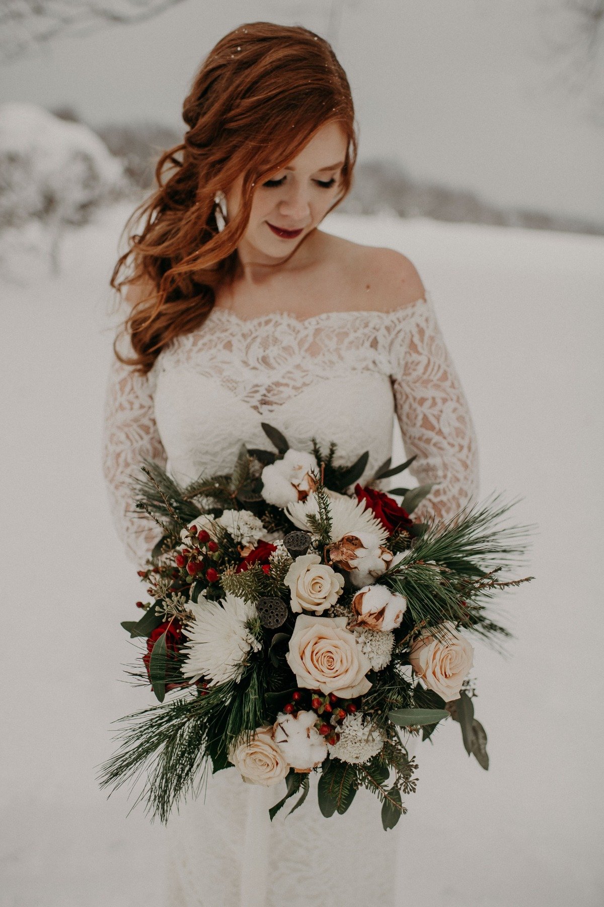 Happy Holidays Lets Get Cozy Winter Wedding Ideas