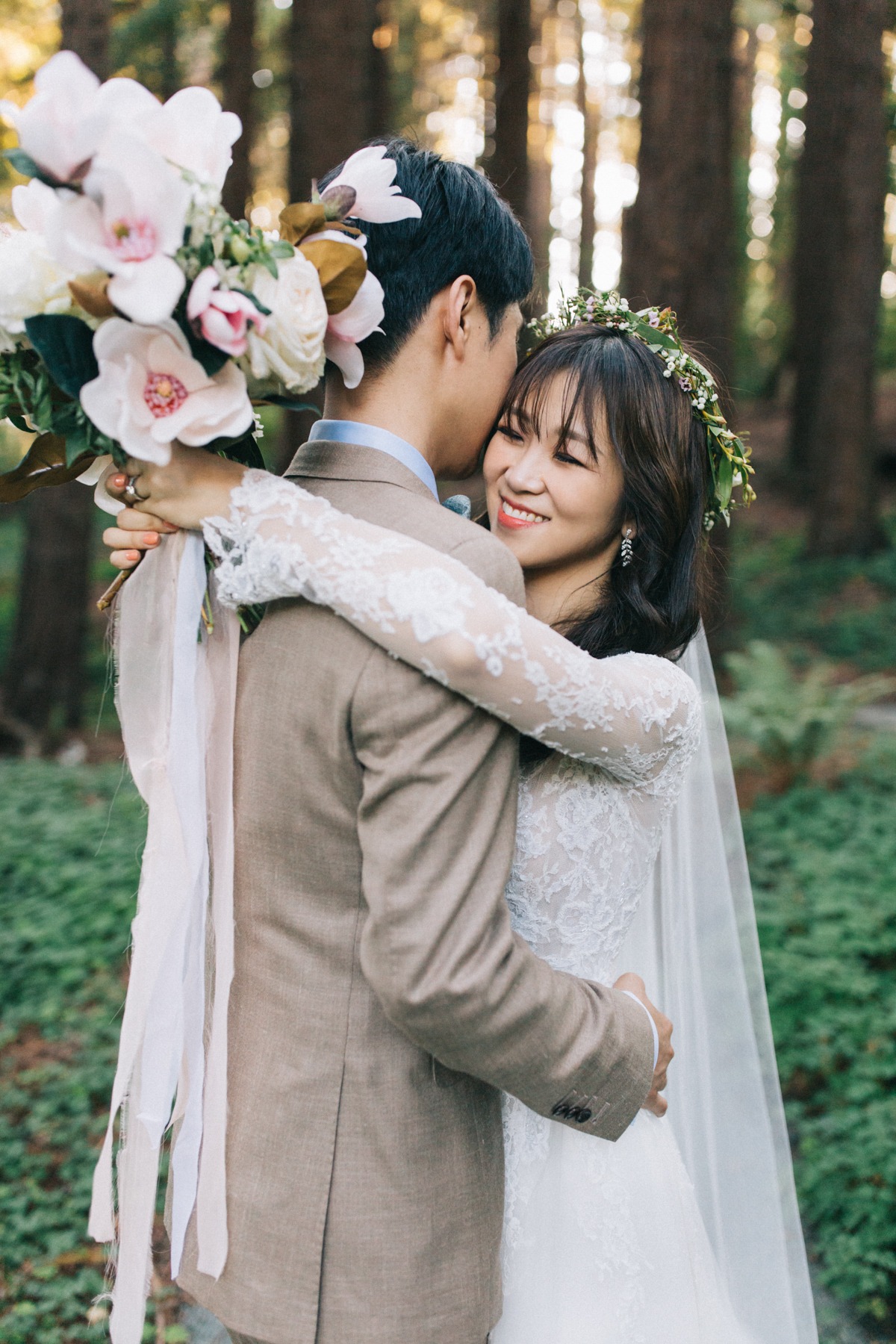 Beautiful redwoods wedding