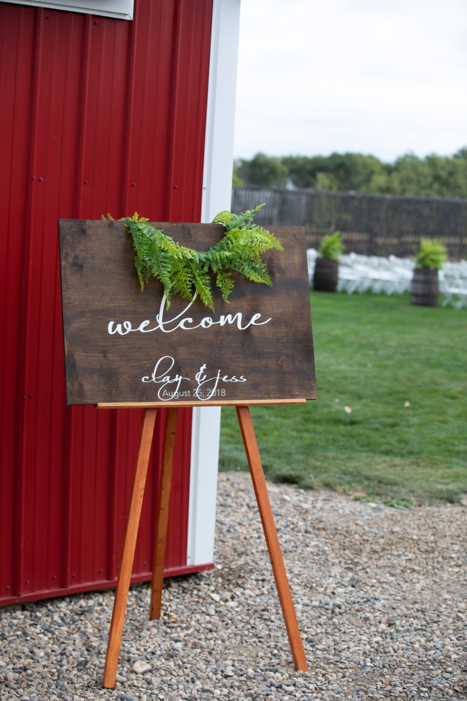 wedding welcome sign