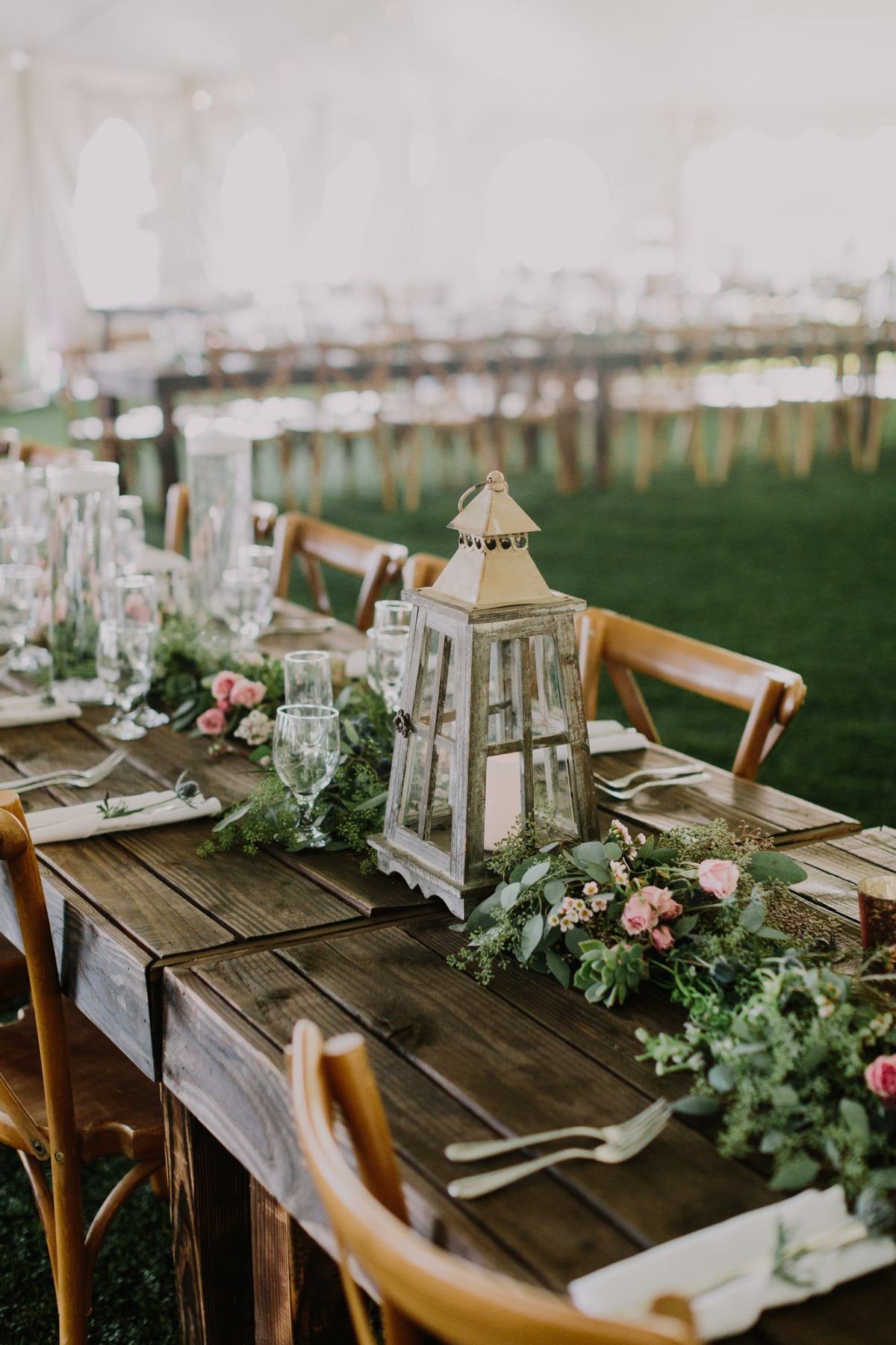 boho chic wedding table decor