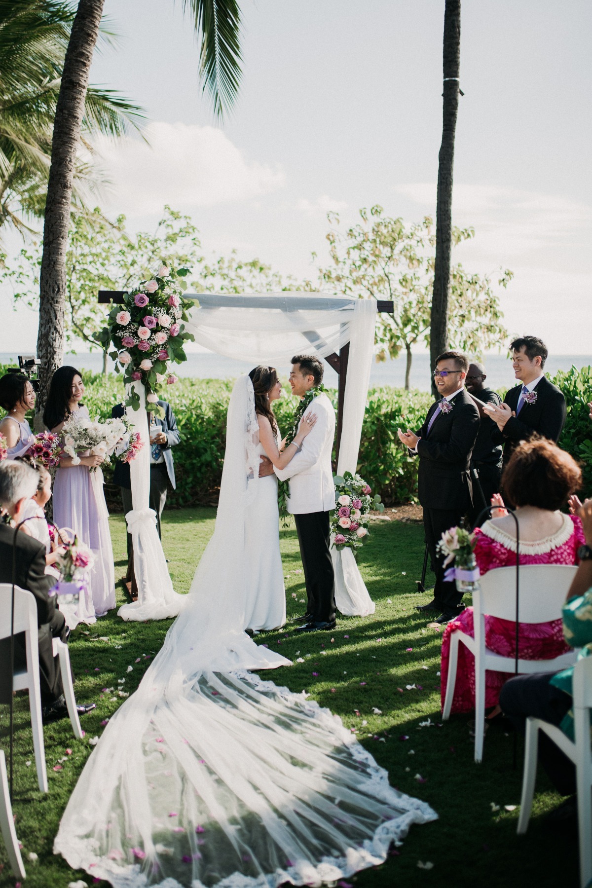 wedding ceremony in Hawaii