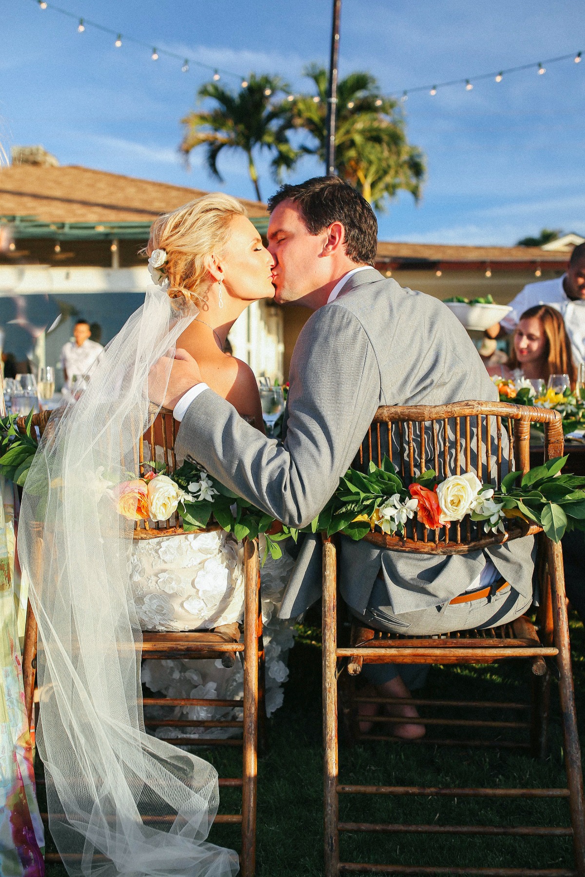 wedding kiss