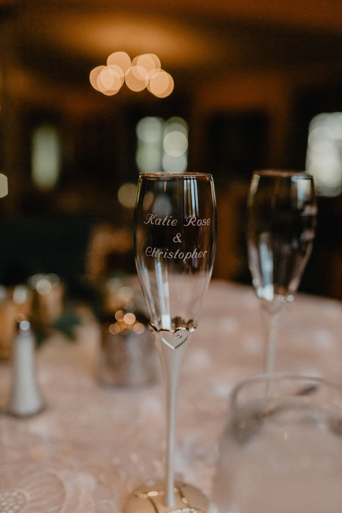 wedding champagne glasses