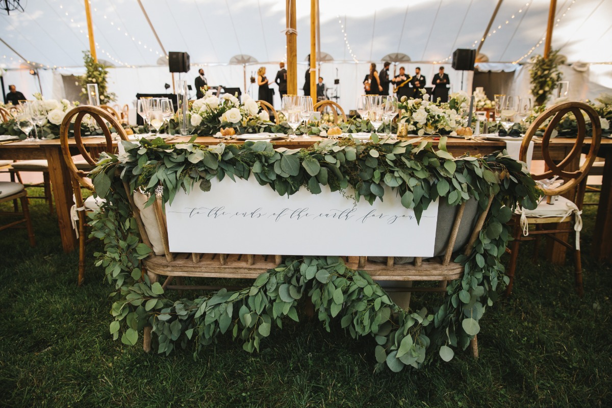 wedding seat sign