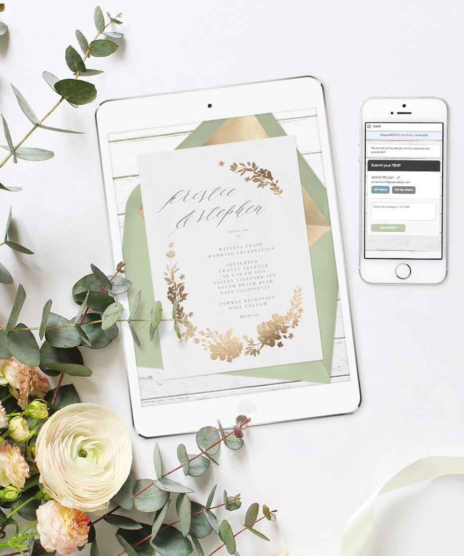 Greenvelope 5 Misconceptions About Sending Out Online Wedding Invitations