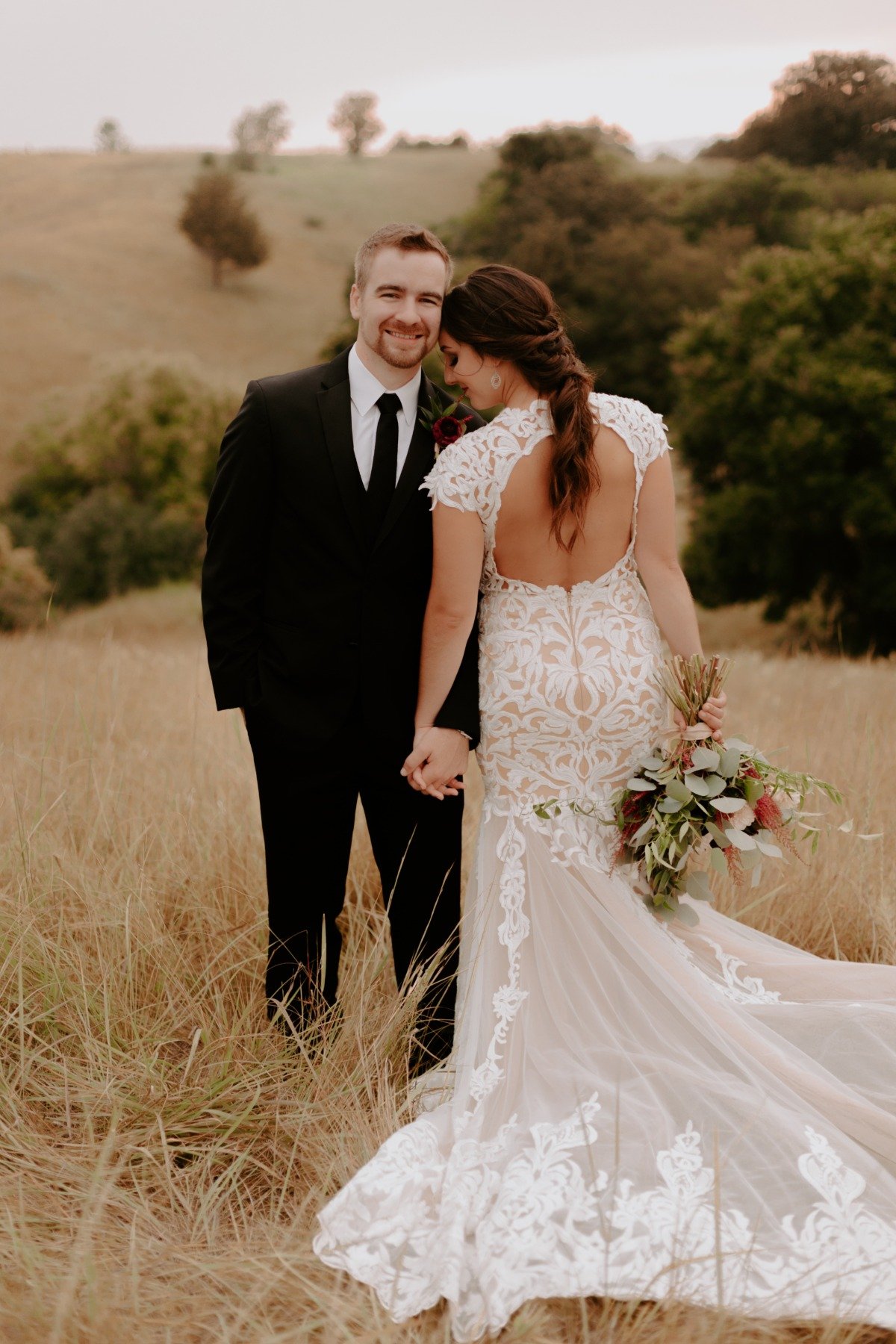 Romantic wedding shoot