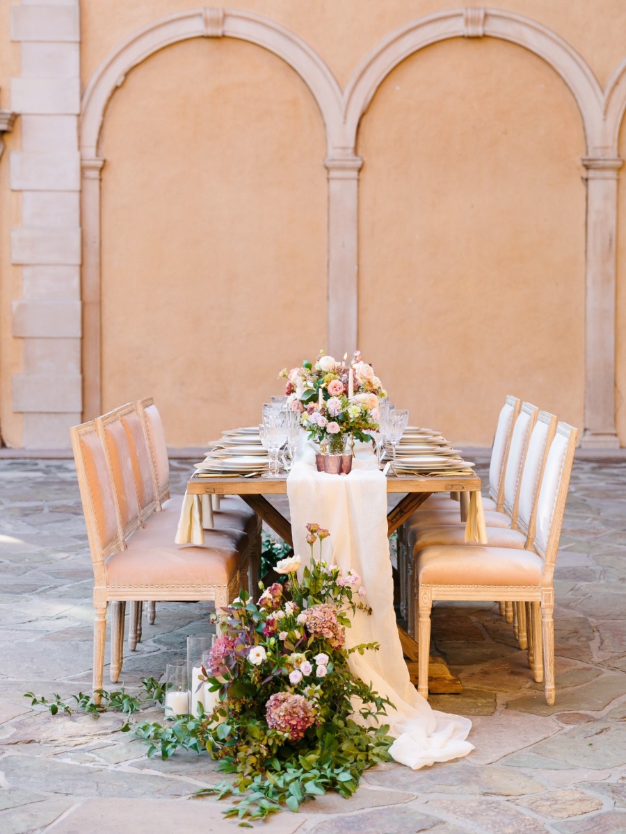 Elegant Tuscan Villa Inspired Wedding in Los Angeles