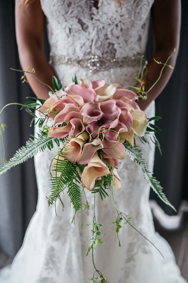 lily wedding bouquet