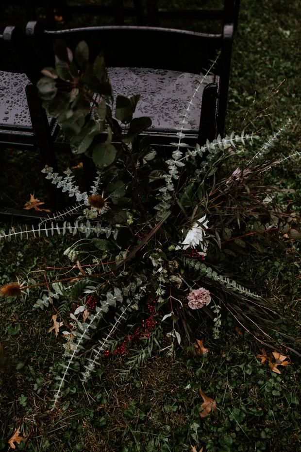 ceremony floral decor