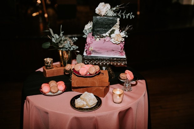 Modern dessert table