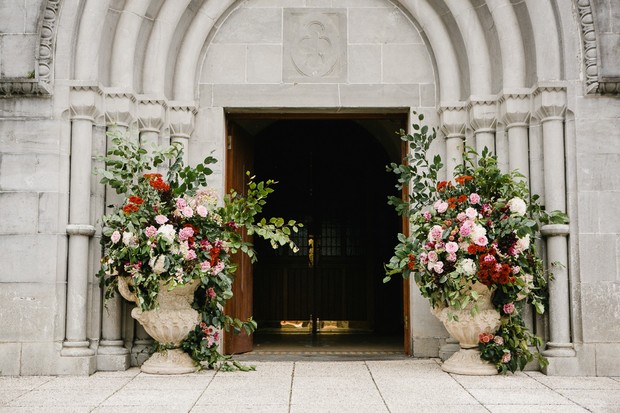 ceremony wedding florals