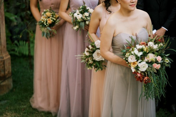 pastel bridesmaid dresses