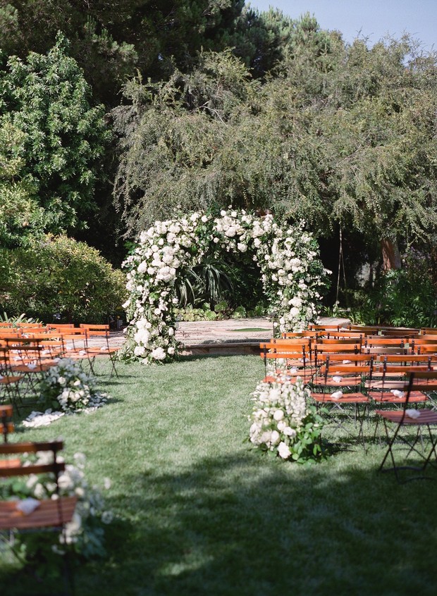 ceremony details french chairs