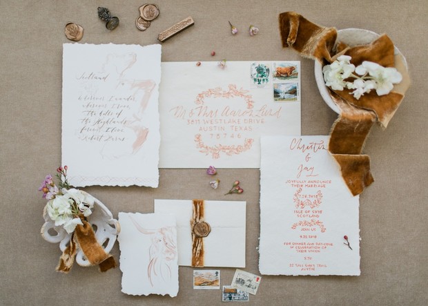 wedding invitation suite