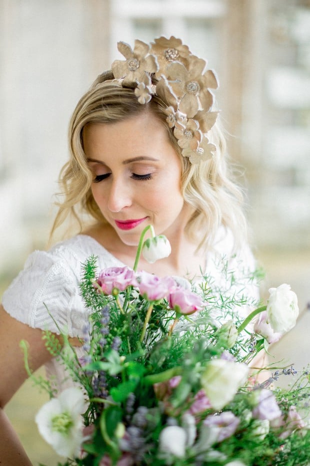 bridal hair piece