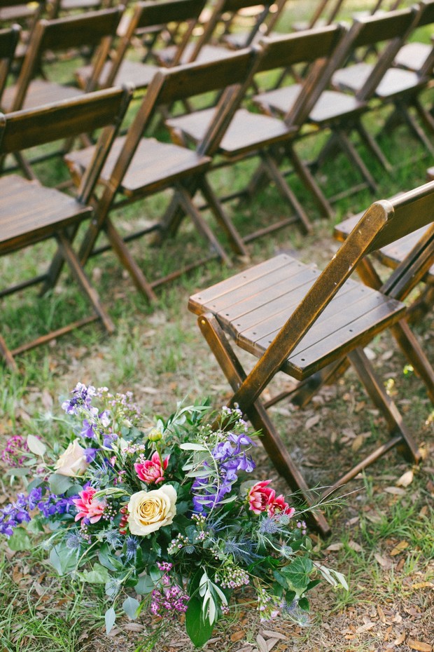 ceremony aisle decor