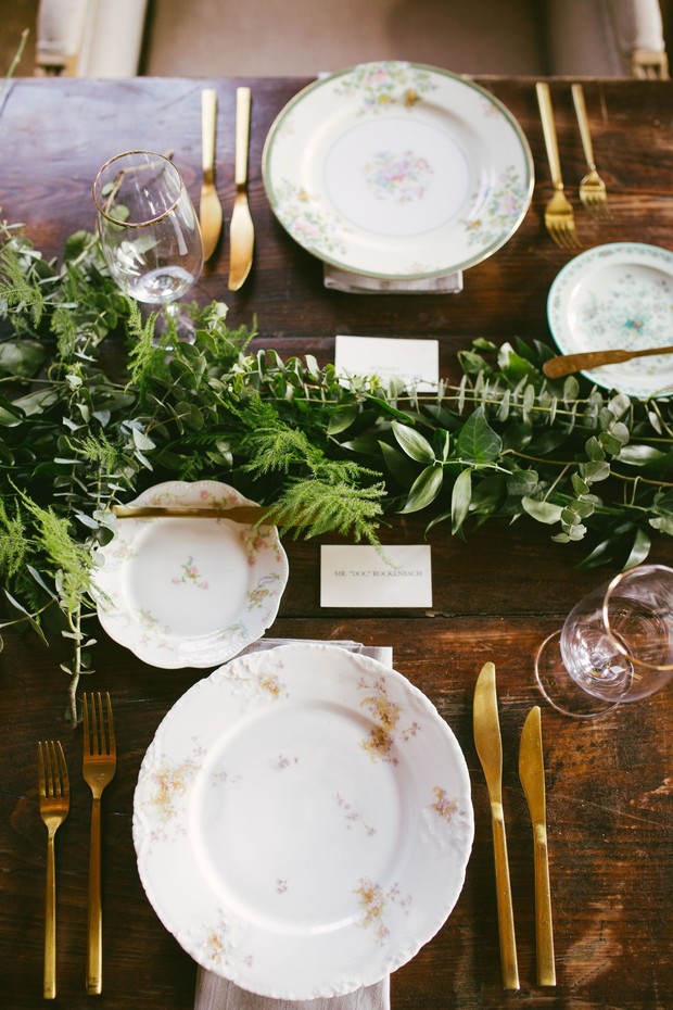 wedding place setting