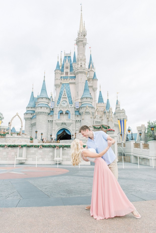 disney engagement shoot