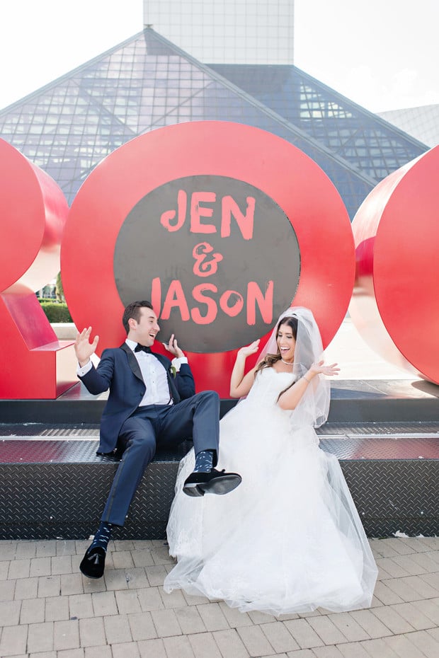 Rock Hall of Fame wedding in Cleveland