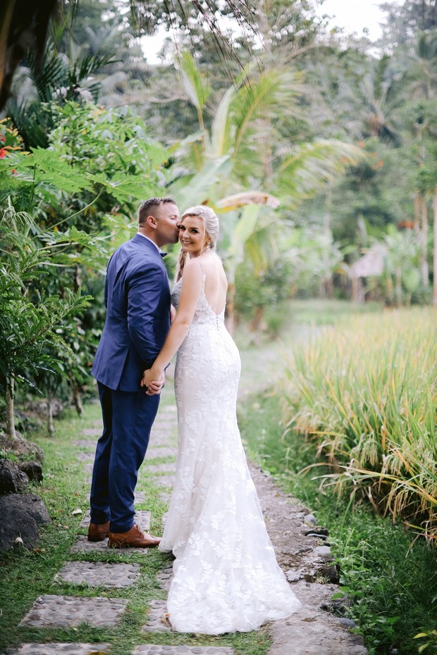 wedding couple portrait