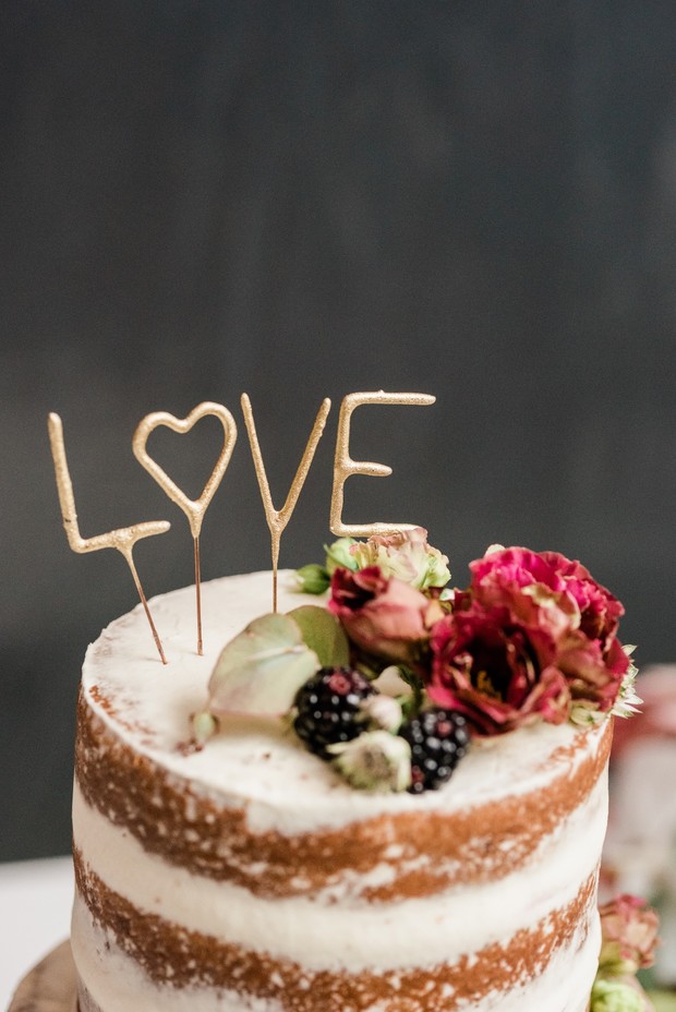 love cake topper