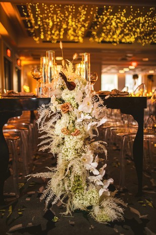 wedding garland centerpiece