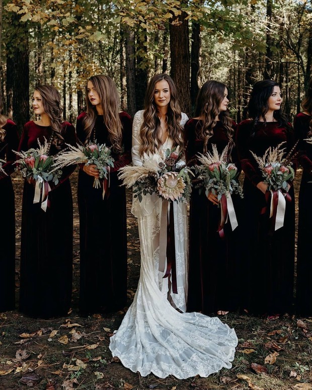 19 of the Most Baller Bride Squad Snaps from 2019