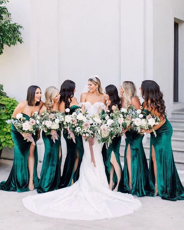 19 of the Most Baller Bride Squad Snaps from 2019