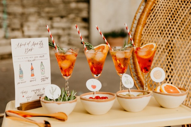 wedding coctail ideas