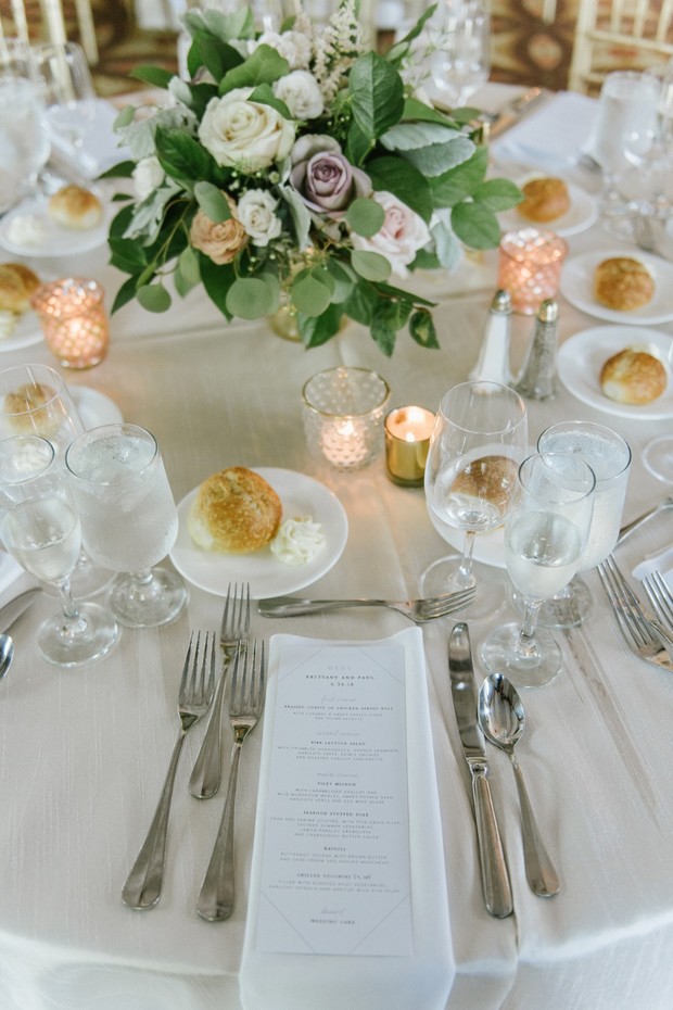 wedding place setting